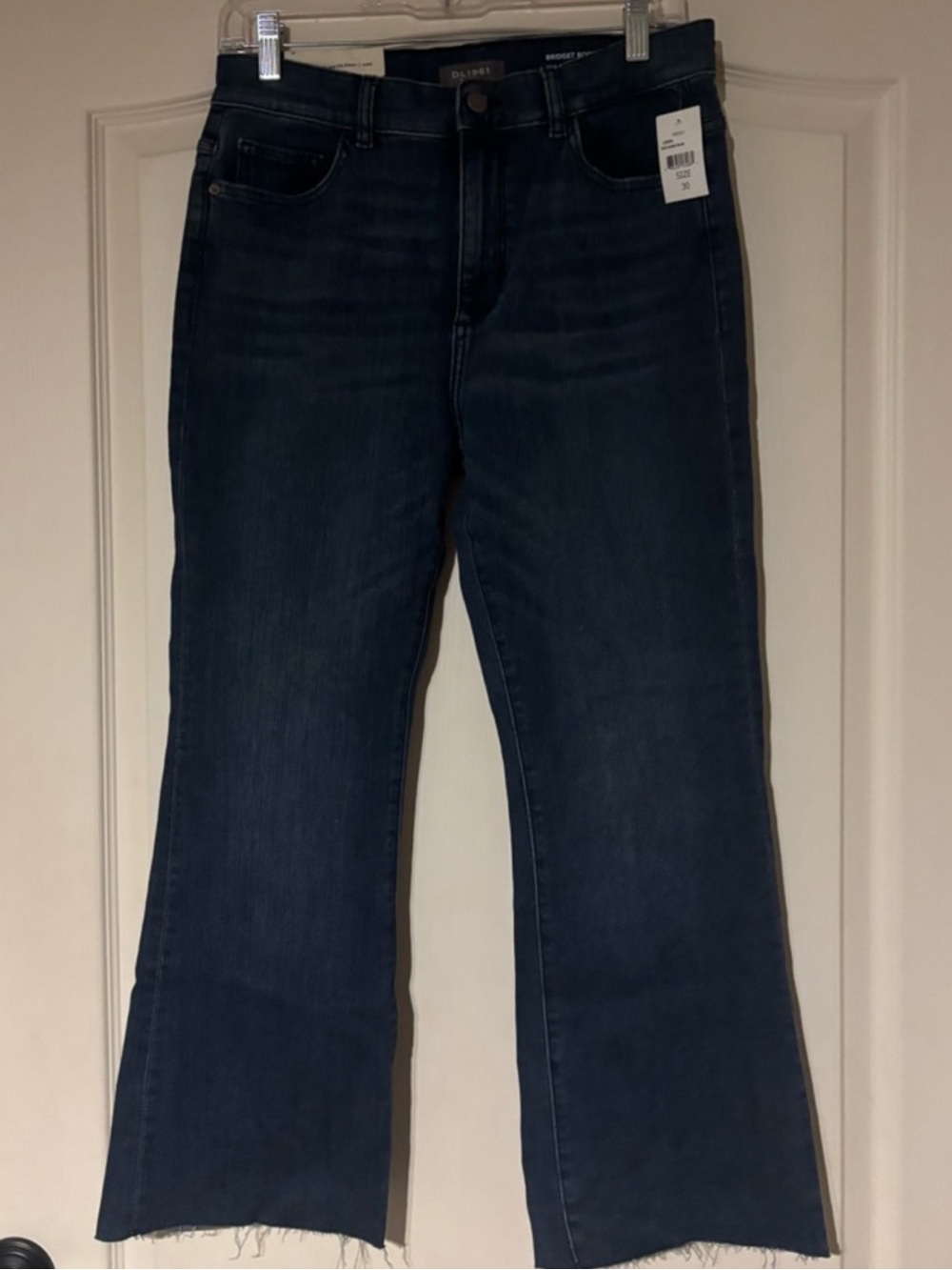 DL1961 DL ULTIMATE BRIDGET BOOT Dark Blue Flare Jeans NWT